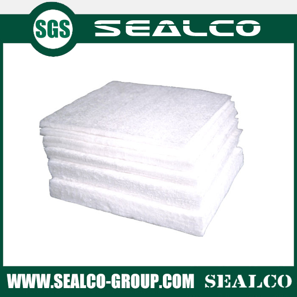 High silica felt