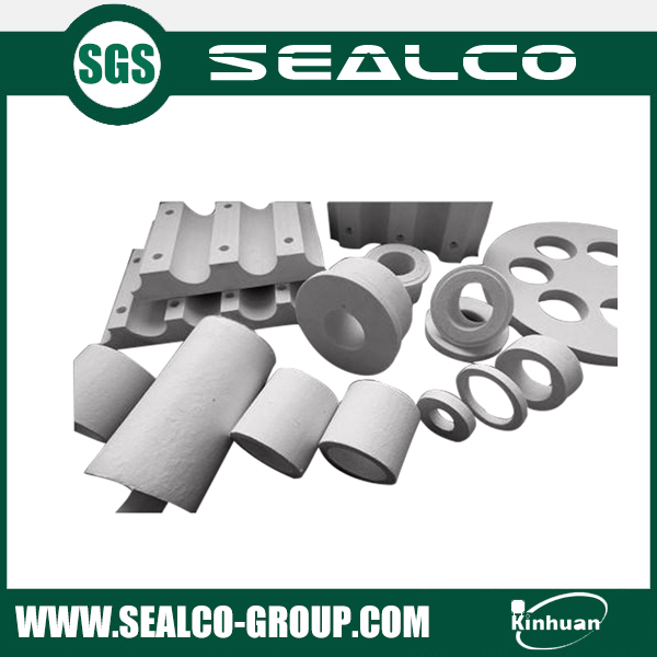 Ceramic fiber shaped pieces