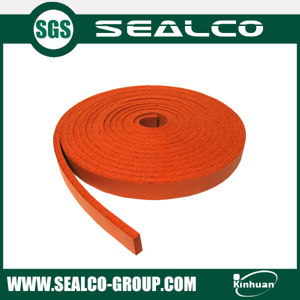 Silicone foam gaskets